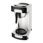 Machine à café filtre remplissage manuel 1 7 l - buffalo -  - acier inoxydable1 7 205x205x435mm