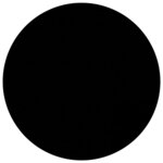 vidaXL Table basse Noir 40 cm Verre trempé