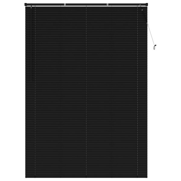 vidaXL Store Vénitien Réglable Noir 213 x 130 cm PVC