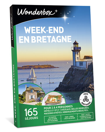 Coffret cadeau - WONDERBOX - Week-end en Bretagne
