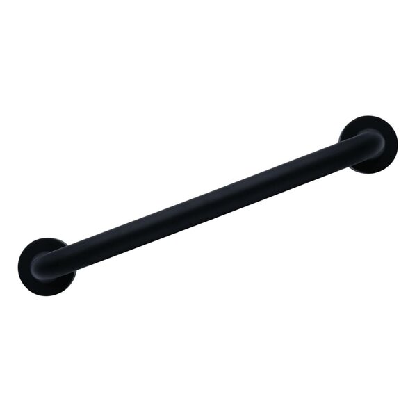 RIDDER Barre d'appui 60 cm Noir Aluminium