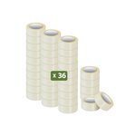 Pack and Move - Lot 36 Rouleaux Ruban Adhésif Transparent Pour Emballage Et Déménagement - 100 M - Qualité Premium