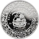 Pièce de monnaie en Argent 10 Dollars g 31.1 (1 oz) Millésime 2025 Egyptian Heritage RA
