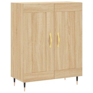 vidaXL Buffet chêne sonoma 69 5x34x90 cm bois d'ingénierie