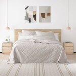 vidaXL Table de chevet 40x31x50 cm bois de pin massif