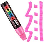 Marqueur Posca Rose PC17 Pointe rectangulaire extra-large