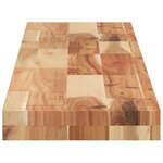 vidaXL Dessus de table 160x20x4 cm rectangulaire bois massif d'acacia