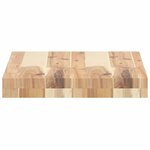vidaXL Étagères flottantes 4 Pièces 40x30x4 cm acacia massif non traité