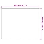 vidaXL Auvent vertical Vert clair 300x360 cm Tissu oxford