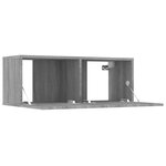 vidaXL Ensemble de meubles TV 5 Pièces Sonoma gris Bois d'ingénierie