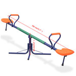 vidaXL Bascule rotative à 360 degrés Orange