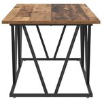 vidaXL Table basse Bois Ancien 100 x 50 x 40 cm