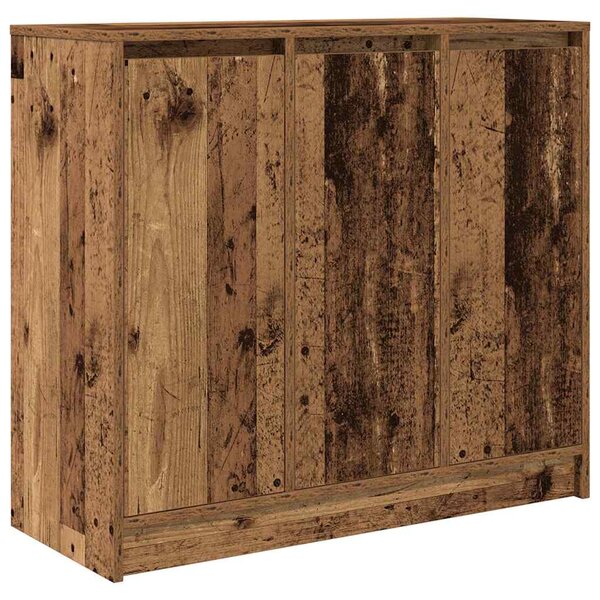 vidaXL Buffet vieux bois 85x34x76 cm bois d'ingénierie