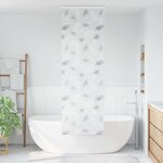 vidaXL Store enrouleur de douche avec cassette largeur du tissu 76 cm