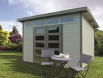 Abri jardin bois "Verona" - 7.2 m² - 3 x 2.4 x 2.33 m - 28 mm