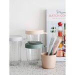 2 pots de conservation en verre Airy Green 150 ml + Light Mist 250 ml