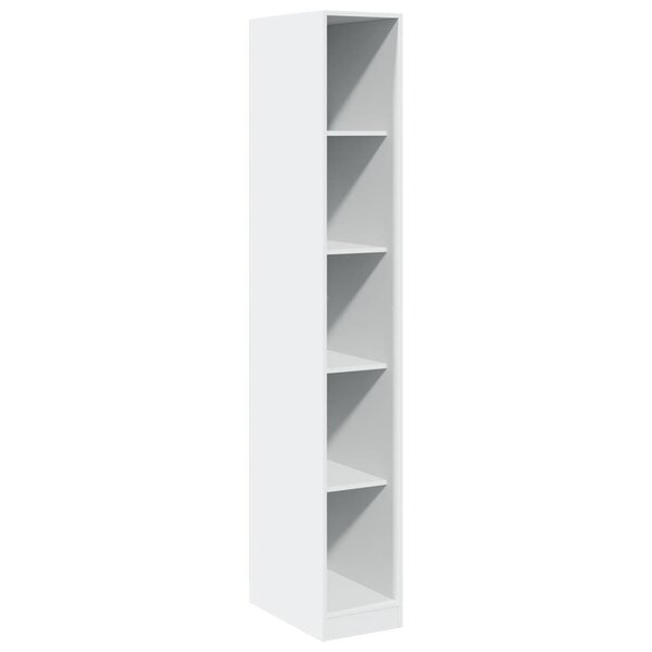 vidaXL Garde-robe Blanc 30x50x200 cm Bois d'ingénierie