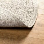 vidaXL Tapis ZIZUR Crème 170 x 120 cm Polypropylène