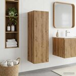 vidaXL Cabinet de Salle de Bain Mural Chêne artisanal