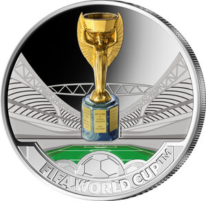 Monnaie FIFA WORLD CUP TROPHY FIFA World Cup Champions Metal 50 Cents Solomon Islands 2026