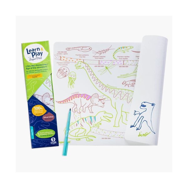 Ere des dinosaures a colorier