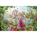 Puzzle enfant 200 pieces - Belle fée dans la foret magique - SCHMIDT AND SPIELE