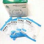 FFP2 ce2163 certifié - boite en français - carton de 100 boite de 20 masques - sachet individuel