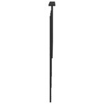 vidaXL Tête de lit Chêne noir 120 cm Bois d'ingénierie