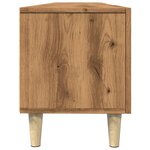 vidaXL Meuble TV chêne artisanal 180x31 5x40 cm bois d'ingénierie