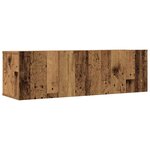 vidaXL Ensemble de meuble TV mural 7 Pièces vieux bois bois d'ingénierie