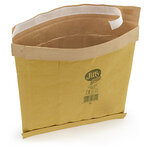 Lot de 100: pochette matelassée papier jiffy green 19,5x28 cm