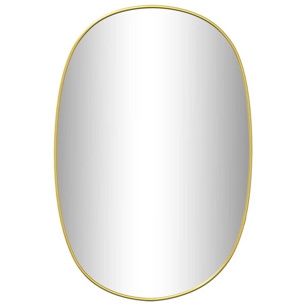 vidaXL Miroir mural Doré 50x35 cm