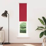 vidaXL Store enrouleur occultant rouge largeur du tissu 35 7 cm