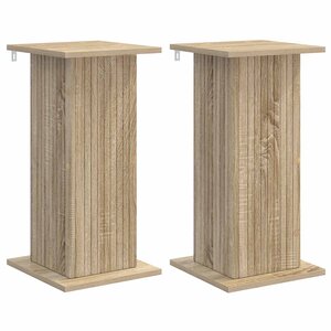 vidaXL Support de Plante 2 pc Chêne Sonoma 30 5 x 30 x 60 5 cm