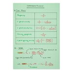 Chemise 3 Rabats À Élastiques Aquarel + 25 Fiches Bristol A5 - 4 Couleurs Assorties - Couleurs Assorties - X 10 - Exacompta