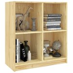 vidaXL Buffet 70x33x76 cm bois de pin massif