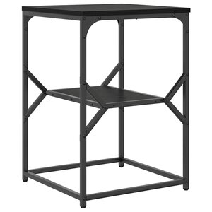 vidaXL Table d'appoint Chêne noir 41 x 40 x 60 cm