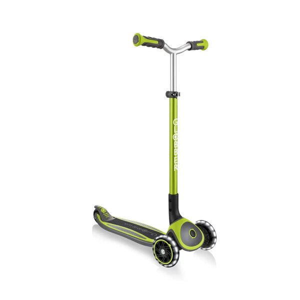 Globber 662-116-2 - MASTER LIGHTS vert lime  avec roulettes lumineuses