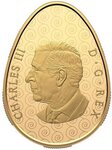 Pièce de monnaie en Or 250 Dollars g 58.5 Millésime 2025 Pysanka PYSANKA