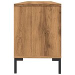 vidaXL Meuble TV chêne artisanal 150x30x44 5 cm bois d'ingénierie