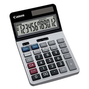 Calculatrice de bureau professionnelle 12 chiffres  écran inclinable ks-1220tsg canon