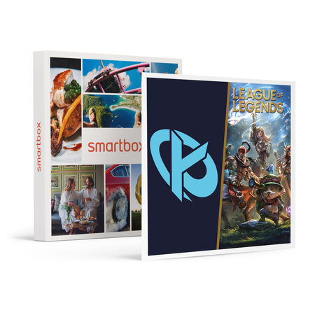 SMARTBOX - Coffret Cadeau Bon cadeau de 99 90 € sur l'e-shop de Karmine Corp et de 20 € sur League of Legends -  Multi-thèmes