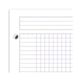 Cahier spirales oxford meetingbook - b5 17 6 x 25 cm - petits carreaux - 160 pages