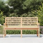 vidaXL Banc de jardin 159 5x48x91 5 cm bois massif de pin