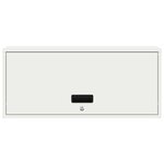 vidaXL Armoire murale pour garage Blanc 80 x 33 x 35 cm