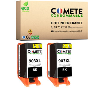 903XL - 2 cartouches compatibles pour HP 903 XL - COMETE