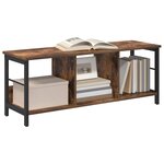 vidaXL Étagère Chêne fumé 102 x 32 x 40 5 cm Bois d'ingénierie