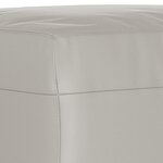 vidaXL Banc Gris clair 70x35x41 cm Tissu microfibre