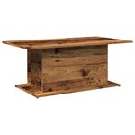 vidaXL Table basse vieux bois 102x55 5x40 cm bois d'ingénierie
