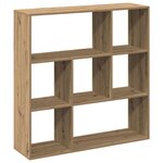 vidaXL Étagère séparatrice de pièce chêne artisanal 102x29x103 5 cm